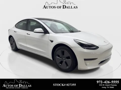 Photos of 2021 Tesla Model 3 Standard Range Plus for sale in Irving, TX at Autos of Dallas - Irving