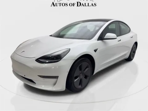 Another view of 2021 Tesla Model 3 Standard Range Plus for sale in Irving, TX at Autos of Dallas - Irving