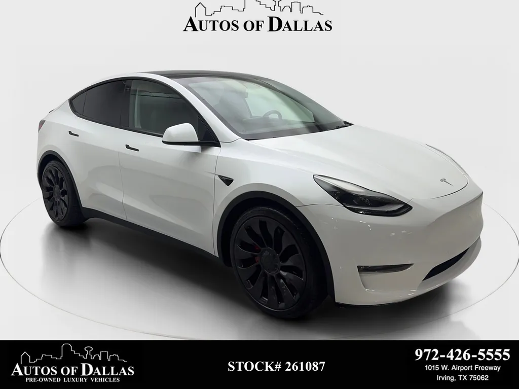 White 2021 Tesla Model Y Performance for sale in Irving, TX