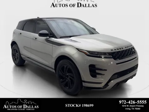 Gray 2023 Land Rover Range Rover Evoque Dynamic NAV,CAM,PANO,HTD STS,BLIND SPOT for sale in Irving, TX