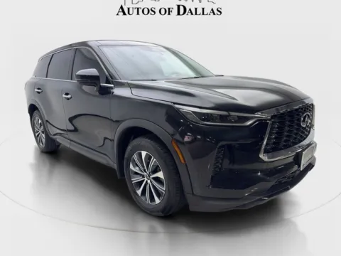 More photos of 2025 INFINITI QX60 PURE CAM,PANO,HTD STS,BLIND SPOT,3RD ROW at Autos of Dallas - Irving, TX