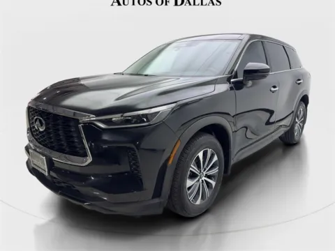 Another view of 2025 INFINITI QX60 PURE CAM,PANO,HTD STS,BLIND SPOT,3RD ROW for sale in Irving, TX at Autos of Dallas - Irving