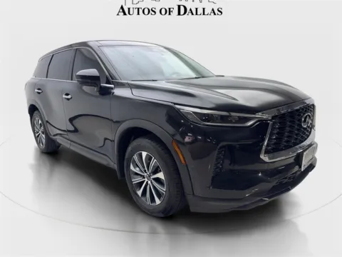 More photos of 2025 INFINITI QX60 PURE CAM,PANO,HTD STS,BLIND SPOT,3RD ROW at Autos of Dallas - Irving, TX