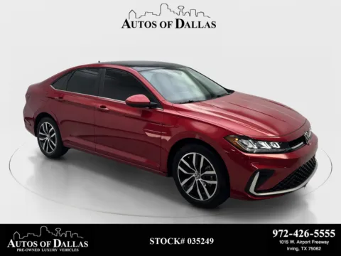 Red 2025 Volkswagen Jetta 1.5T SE CAM,SUNROOF,HTD STS,BLIND SPOT,17" WLS for sale in Irving, TX