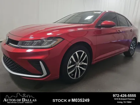 Photos of 2025 Volkswagen Jetta 1.5T SE CAM,SUNROOF,HTD STS,BLIND SPOT,17" WLS for sale in Irving, TX at Autos of Dallas - Irving