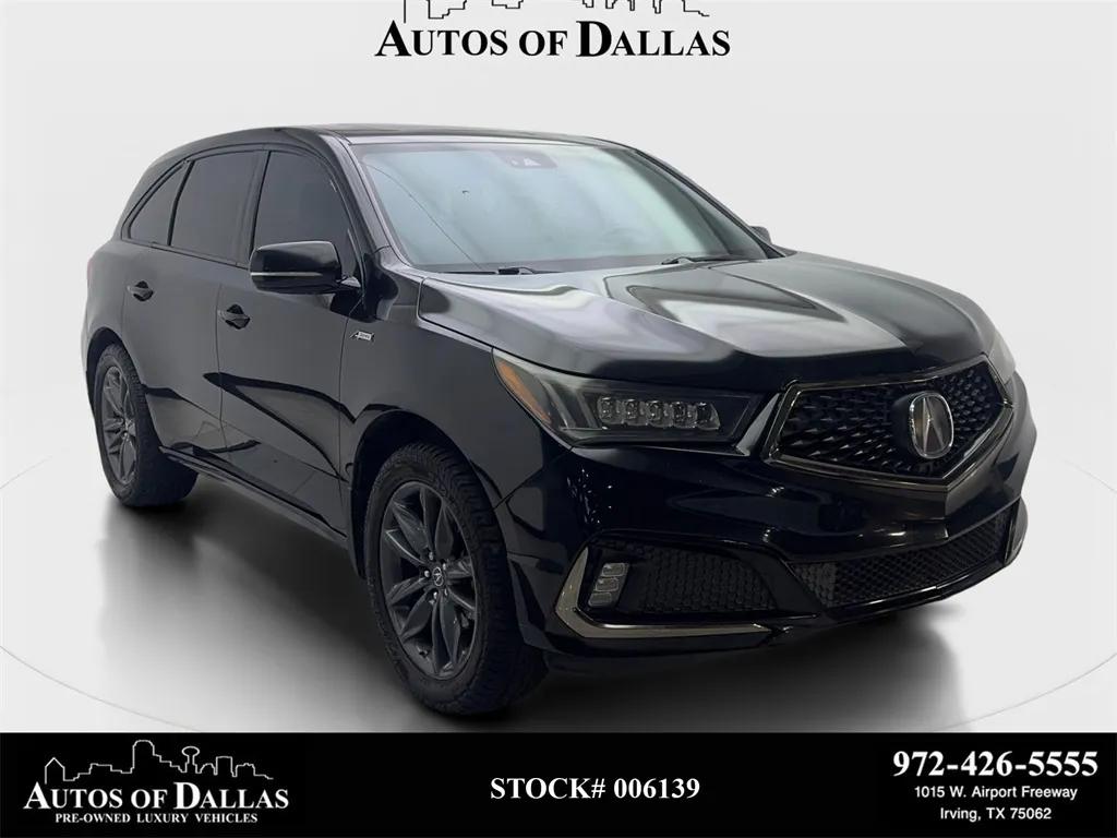 2019 Acura MDX 3.5L Technology Pkg w/A-Spec Pkg for sale in Irving, TX