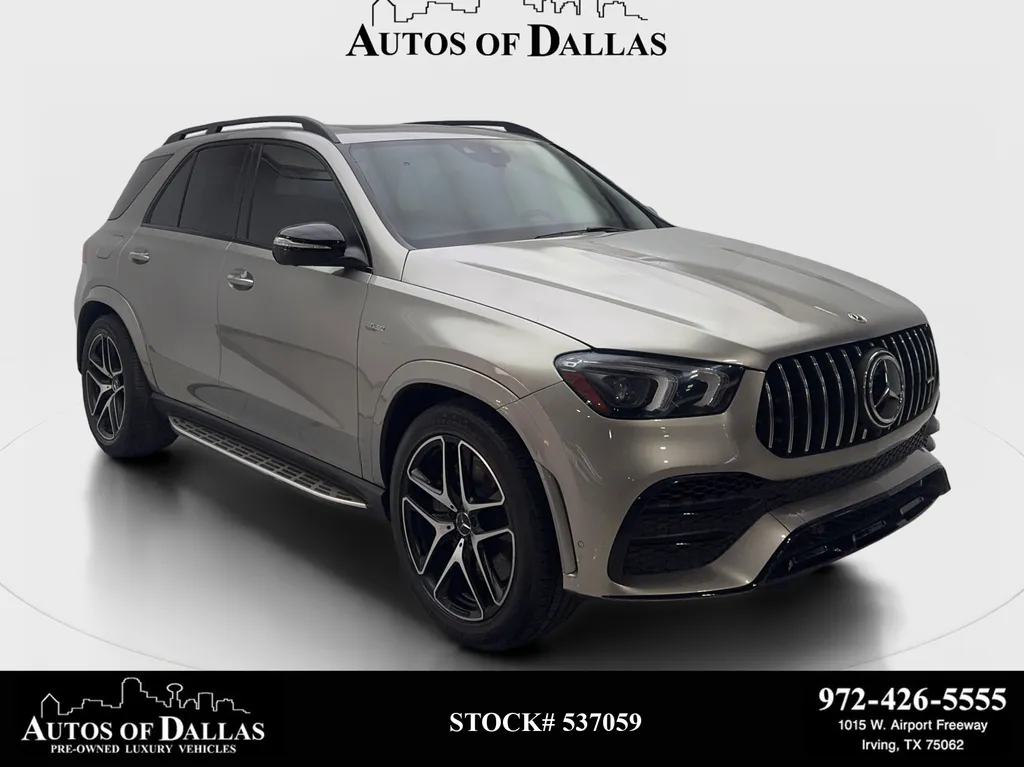 Black 2021 Mercedes-Benz GLE 53 AMG AMG SPORT,NAV,CAM,PANO,BLIND SPOT for sale in Irving, TX