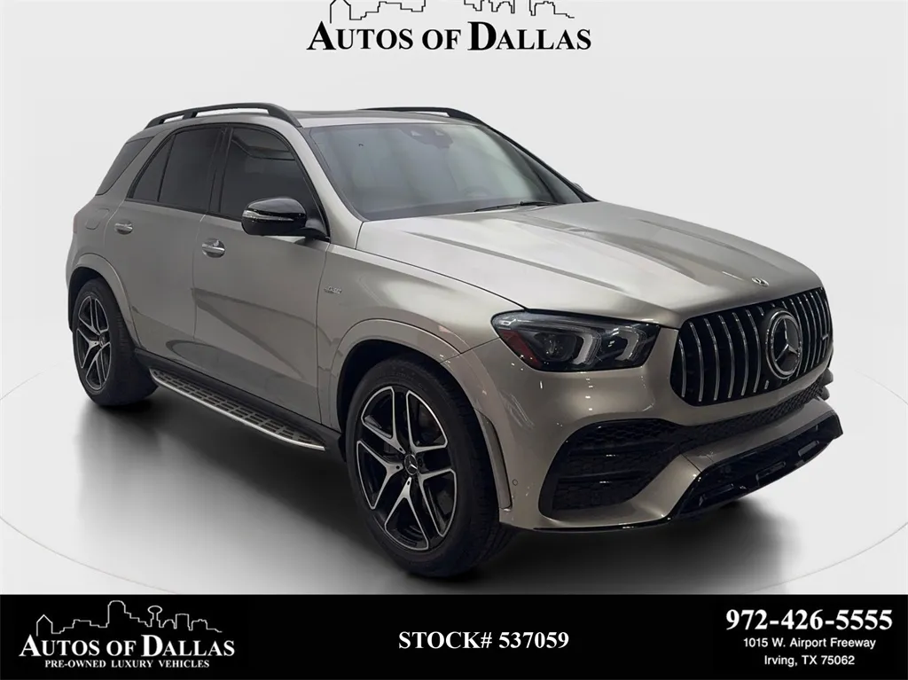 Black 2021 Mercedes-Benz GLE 53 AMG AMG SPORT,NAV,CAM,PANO,BLIND SPOT for sale in Irving, TX