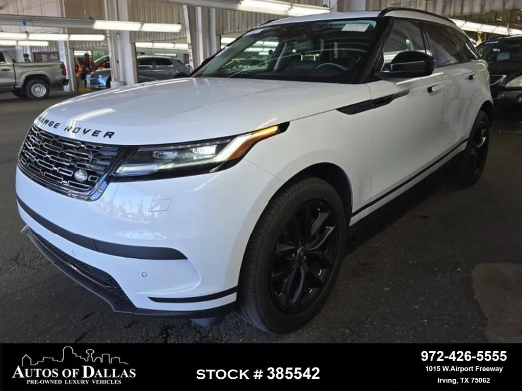 2024 Land Rover Range Rover Velar S NAV,CAM,PANO,HTD STS,BLIND SPOT for sale in Irving, TX