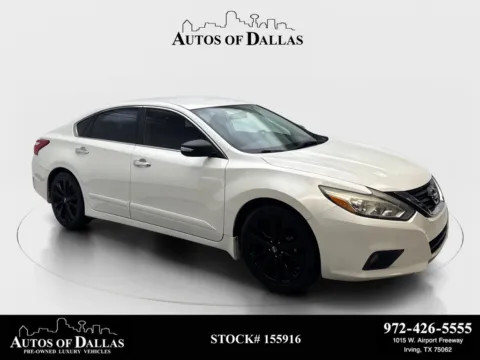 White 2017 Nissan Altima 2.5 SV for sale in Irving, TX