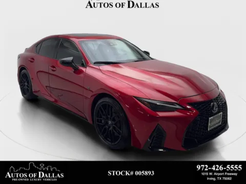 Red 2024 Lexus IS 500 F SPORT Performance for sale in Irving, TX