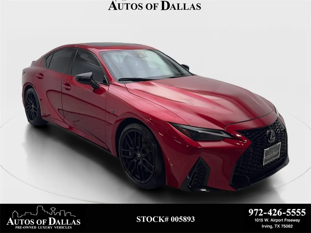 Red 2024 Lexus IS 500 F SPORT Performance for sale in Irving, TX