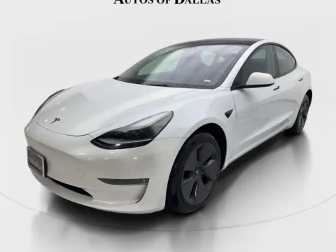 Photos of 2023 Tesla Model 3 NAV,CAM,PANO,HTD STS,BLIND SPOT for sale in Irving, TX at Autos of Dallas - Irving