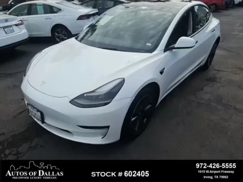 Photos of 2023 Tesla Model 3 NAV,CAM,PANO,HTD STS,BLIND SPOT for sale in Irving, TX at Autos of Dallas - Irving