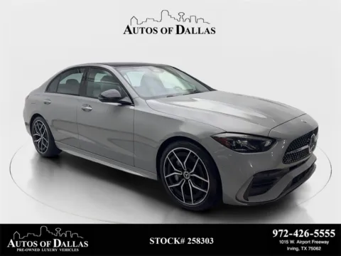 Black 2025 Mercedes-Benz C-Class C 300 for sale in Irving, TX