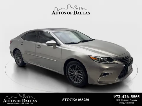 Silver 2018 Lexus ES 350 for sale in Irving, TX