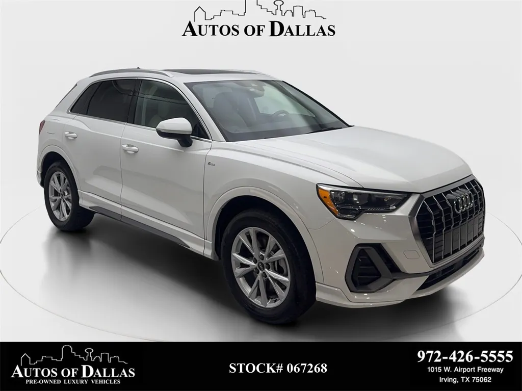White 2022 Audi Q3 Premium for sale in Irving, TX