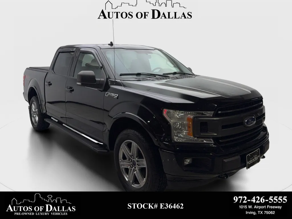 Black 2018 Ford F-150 XLT for sale in Irving, TX