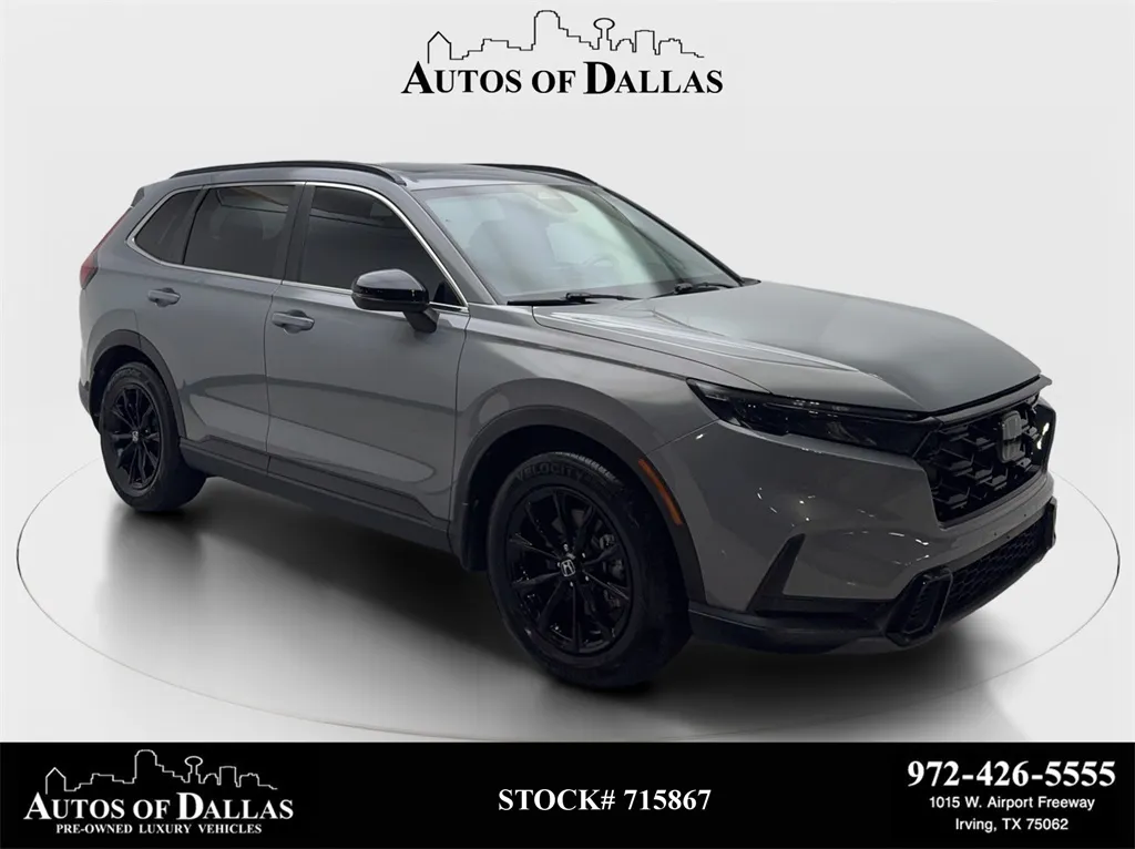 Blue 2023 Honda CR-V Hybrid Sport for sale in Irving, TX