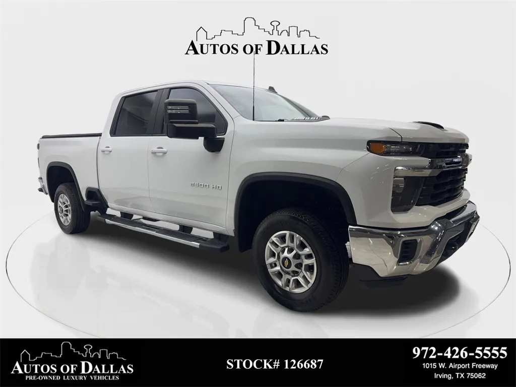 White 2024 Chevrolet Silverado 2500HD LT for sale in Irving, TX