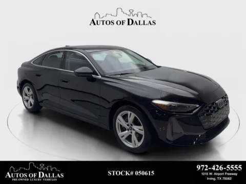 Black 2025 Audi A5 2.0T Premium CAM,PANO,HTD STS,BLIND SPOT for sale in Irving, TX
