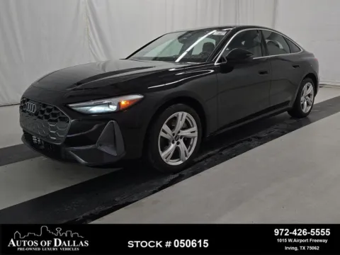 Black 2025 Audi A5 2.0T Premium CAM,PANO,HTD STS,BLIND SPOT for sale in Irving, TX