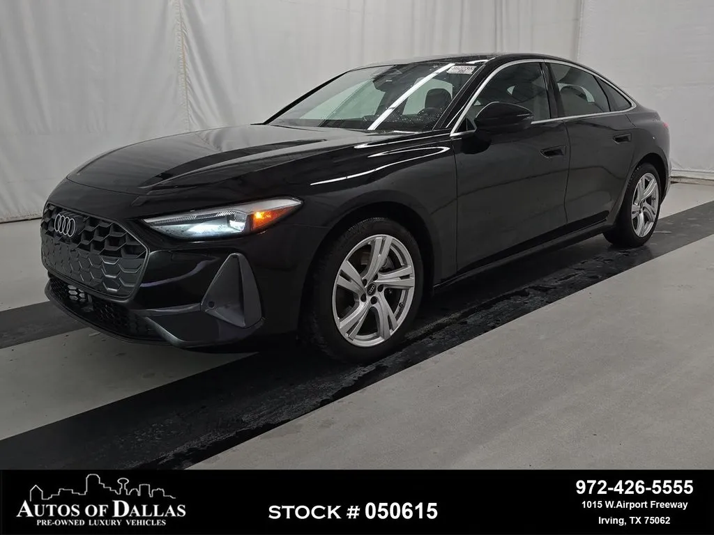 Black 2025 Audi A5 2.0T Premium CAM,PANO,HTD STS,BLIND SPOT for sale in Irving, TX