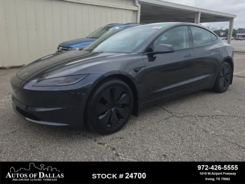Gray 2024 Tesla Model 3 Long Range NAV,CAM,PANO,HTD STS,BLIND SPOT for sale in Irving, TX