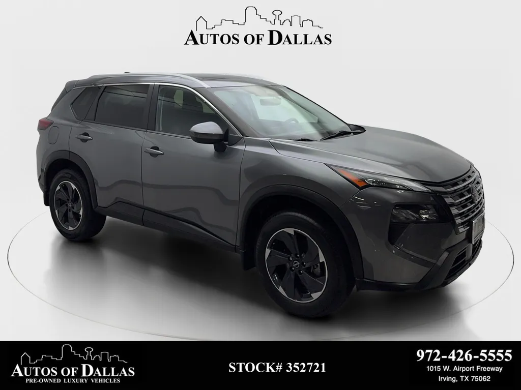 Gray 2024 Nissan Rogue SV for sale in Irving, TX