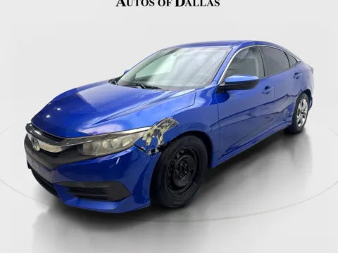Another view of 2017 Honda Civic LX for sale in Irving, TX at Autos of Dallas - Irving