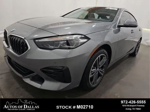 Gray 2023 BMW 2 Series 228i SPORT LINE,NAV,CAM,PANO,HTD STS,BLIND SPOT for sale in Irving, TX