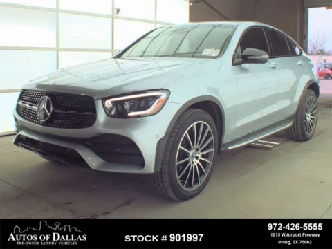 Black 2021 Mercedes-Benz GLC 300 Coupe AMG NIGHT PKG,NAV,CAM,SUNROOF,20" WL for sale in Irving, TX