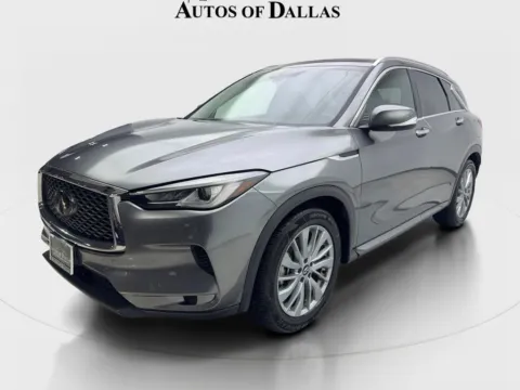Photos of 2024 INFINITI QX50 LUXE CAM,PANO,HTD STS,BLIND SPOT,19" WLS for sale in Irving, TX at Autos of Dallas - Irving