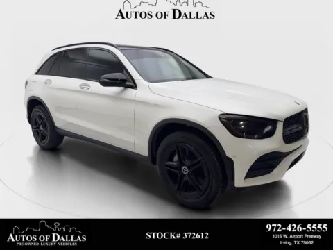 Black 2022 Mercedes-Benz GLC 300 AMG SPORT,NAV,CAM,PANO,HTD STS,BLIND SPOT for sale in Irving, TX