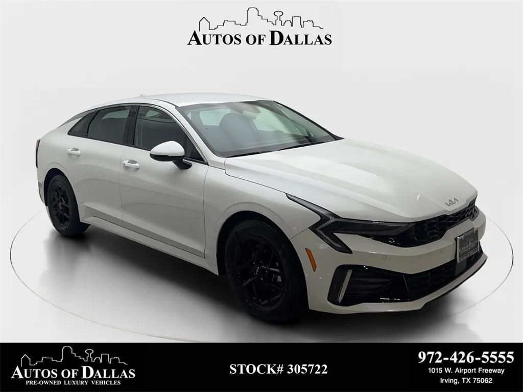 White 2025 Kia K5 LXS BACK-UP CAMERA,PARK ASST,16" WLS for sale in Irving, TX