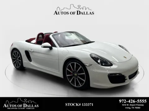 White 2013 Porsche Boxster S for sale in Irving, TX
