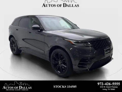 Gray 2022 Land Rover Range Rover Velar P250 R-Dynamic S NAV,CAM,PANO,HTD STS,BLIND SPOT for sale in Irving, TX