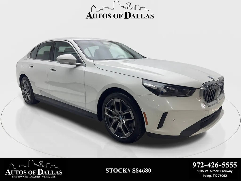 White 2024 BMW i5 eDrive40 for sale in Irving, TX