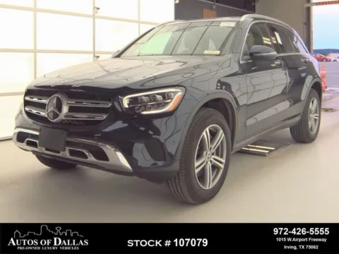 Black 2022 Mercedes-Benz GLC 300 NAV,CAM,PANO,HTD STS,BLIND SPOT for sale in Irving, TX