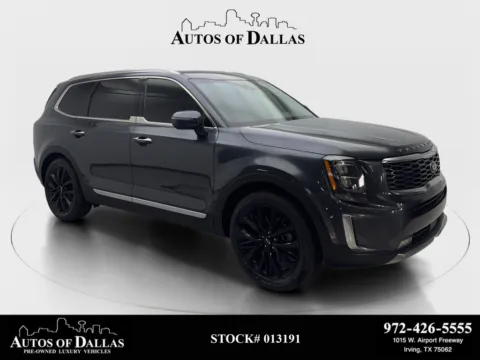 Gray 2020 Kia Telluride SX for sale in Irving, TX