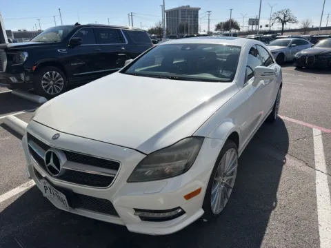 White 2014 Mercedes-Benz CLS 550 for sale in Irving, TX