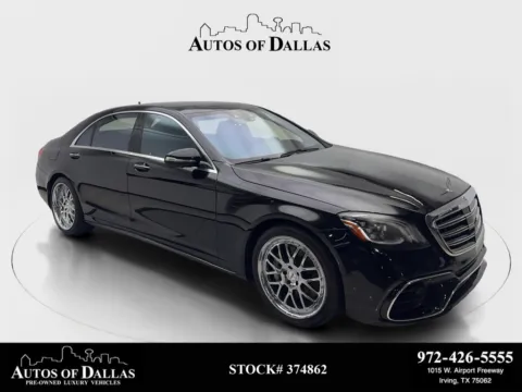 Black 2018 Mercedes-Benz S-Class S 450 for sale in Irving, TX