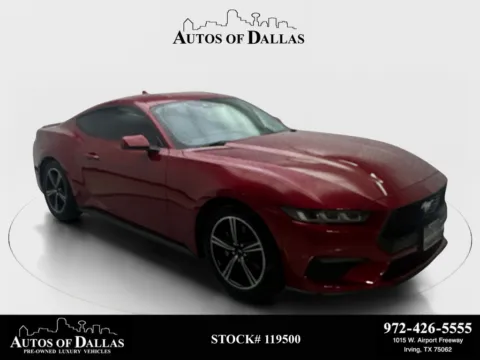 Red 2024 Ford Mustang EcoBoost Premium for sale in Irving, TX