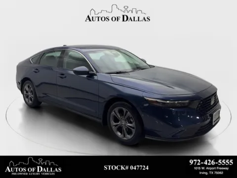 Blue 2024 Honda Accord EX for sale in Irving, TX