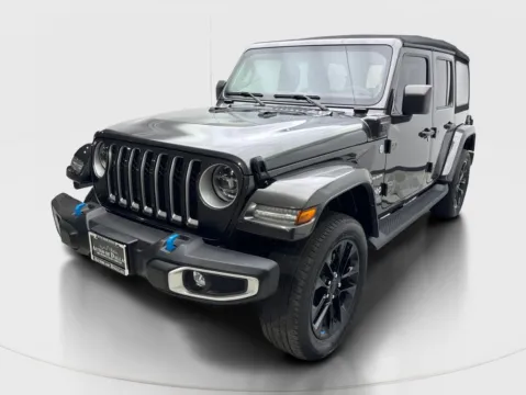 Photos of 2022 Jeep Wrangler Unlimited Sahara 4xe for sale in Irving, TX at Autos of Dallas - Irving