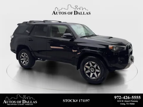 Black 2023 Toyota 4Runner TRD Off-Road Premium for sale in Irving, TX