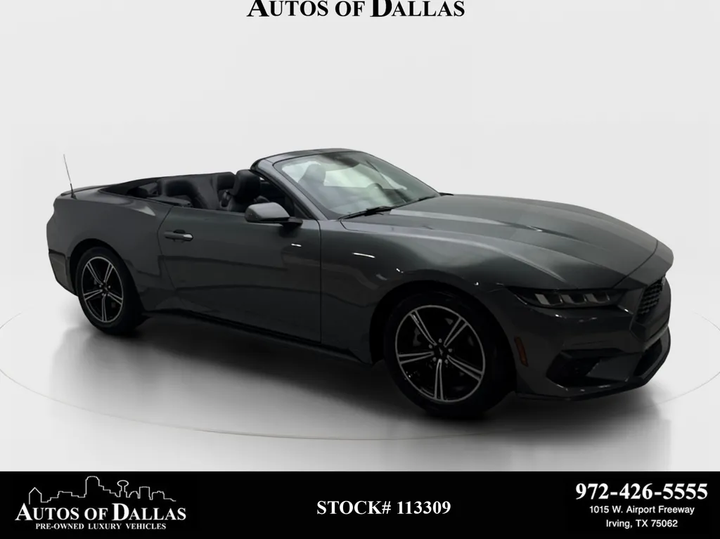 2024 Ford Mustang EcoBoost Premium CAM,CLMT STS,BLIND SPOT,18" WLS for sale in Irving, TX