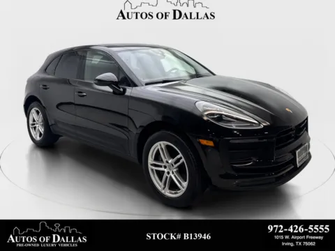 Black 2024 Porsche Macan NAV,CAM,PANO,HTD STS,BLIND SPOT,18" WLS for sale in Irving, TX