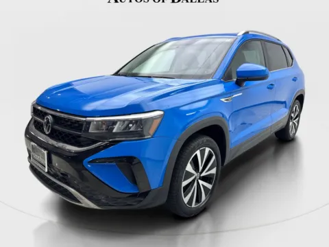 Photos of 2022 Volkswagen Taos 1.5T SE CAM,PANO,HTD STS,BLIND SPOT,18" WLS for sale in Irving, TX at Autos of Dallas - Irving