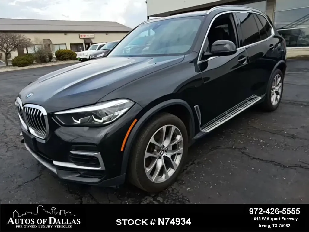 Black 2023 BMW X5 xDrive40i X LINE,NAV,CAM,PANO,HTD STS,HEADS UP for sale in Irving, TX